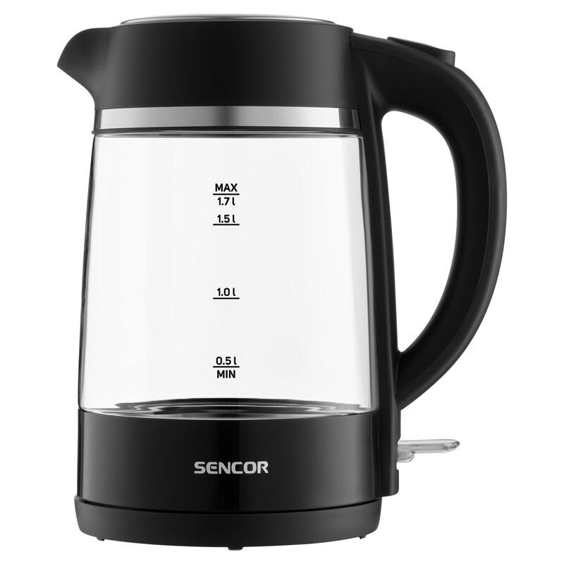 Sencor SWK 2711BK Electric Glass Kettle Dark Line