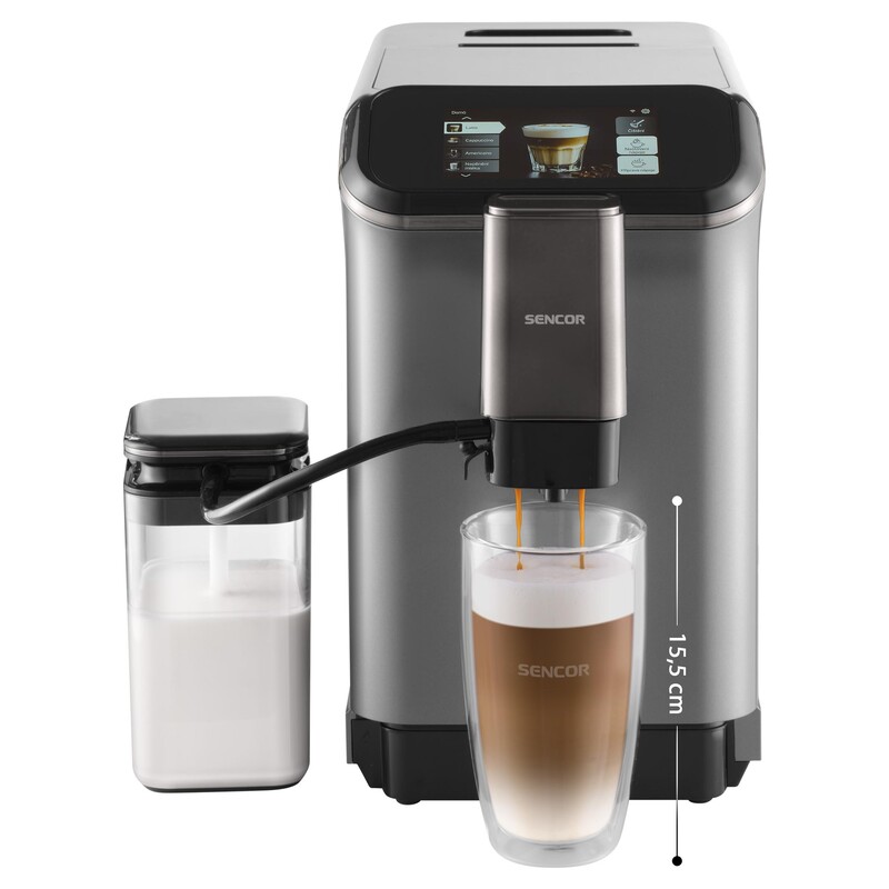 Sencor SES 8500BK Fully Automatic Smart Espresso/Cappuccino Machine