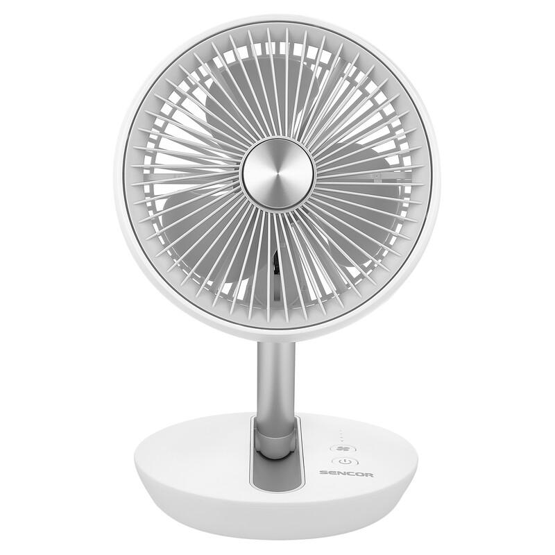 Sencor SFE 0773WH Cordless Rechargeable Desktop Fan