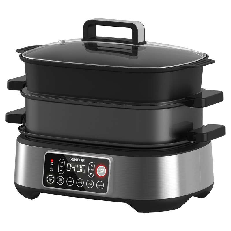Sencor SPR 6300BK Multifunctional Slow Cooker & Grill