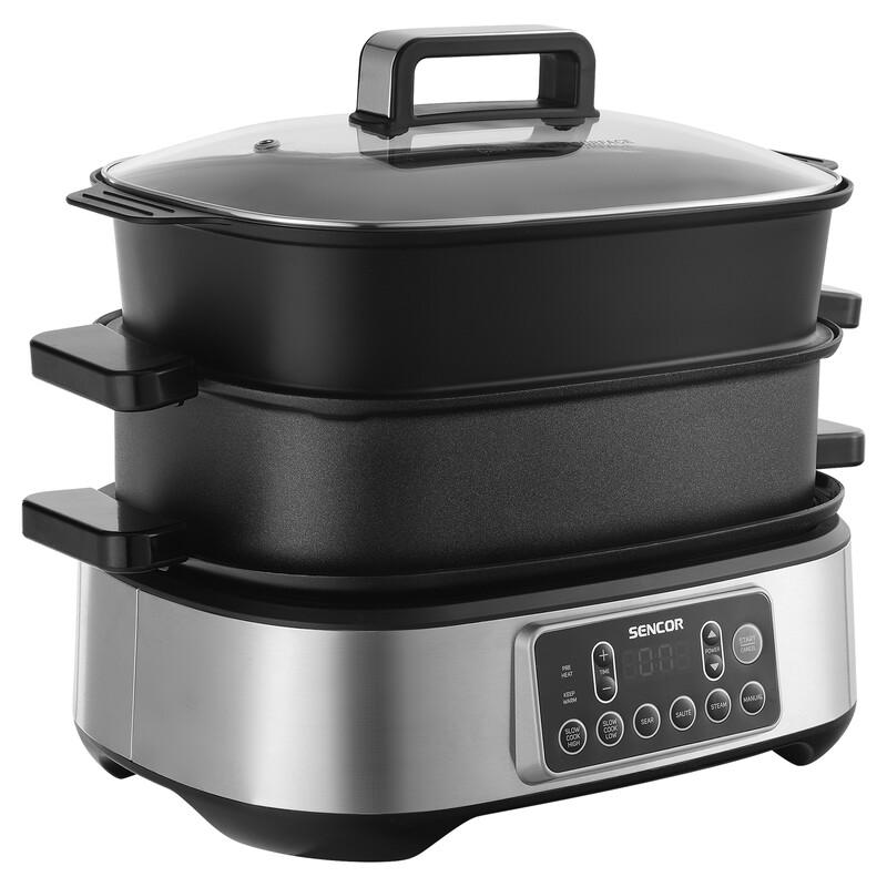 Sencor SPR 6300BK Multifunctional Slow Cooker & Grill
