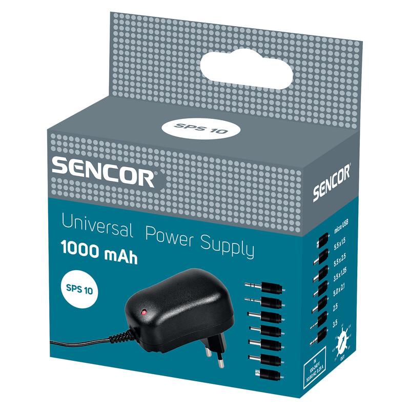 sencor SPS 10 Universal switching power supply unit 1000 mAh