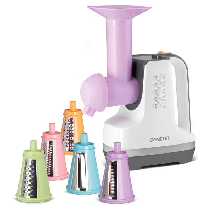 Sencor SSG 4500WH Slicer And Grater With Ice Cream Maker