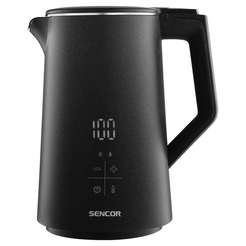 Sencor SWK 0600BK Dual Wall Variable Temperature Electric Kettle