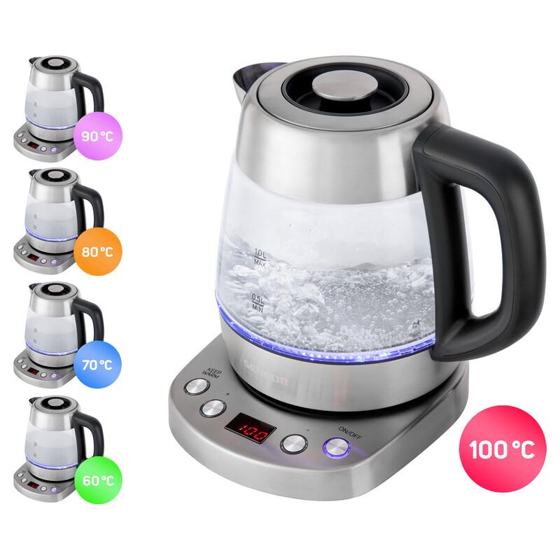 Sencor SWK 1080SS Electric Kettle With Tea Strainer