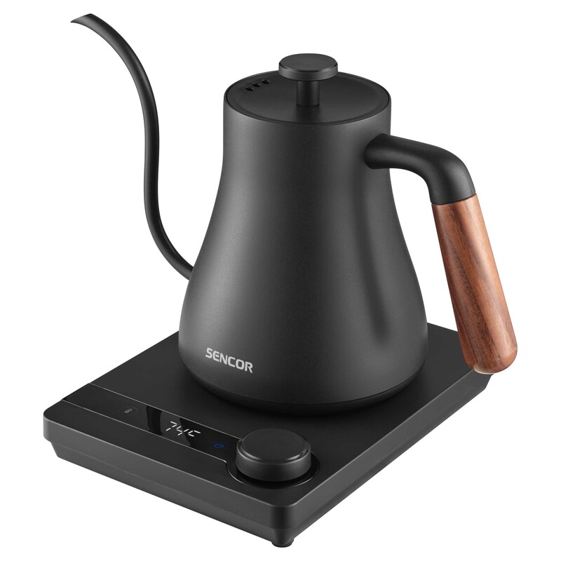 sencor SWK 2828BK Variable Temperature Electric Kettle for Pour Over