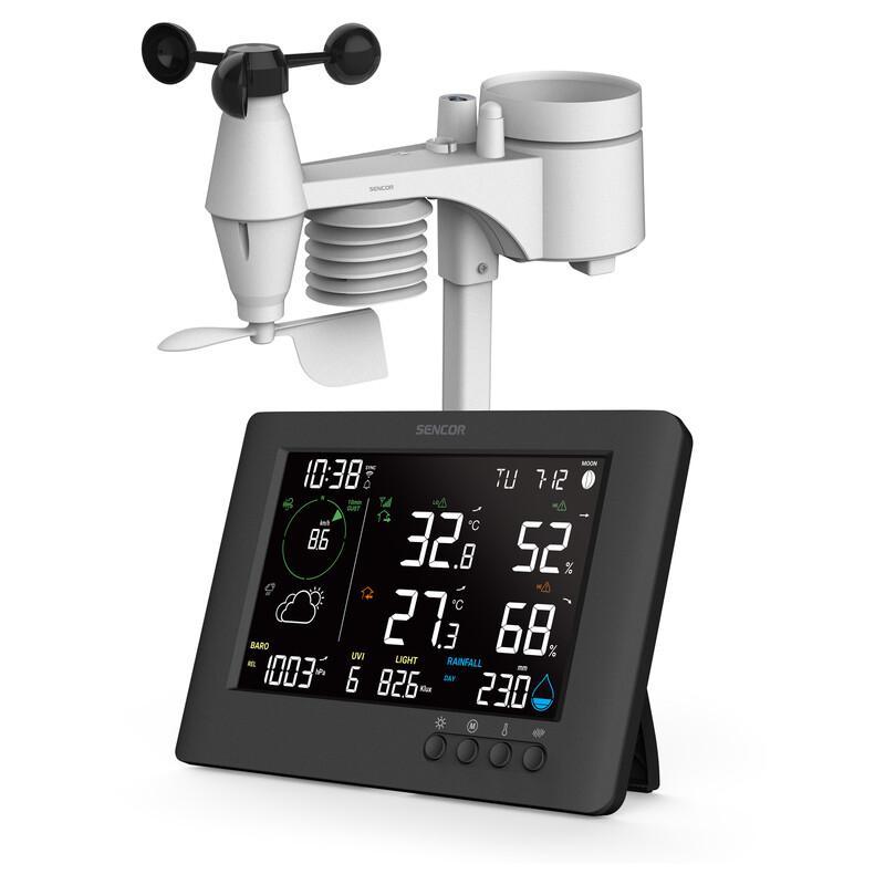 sencor SWS 10500 WiFi Weather Station with Wireless 7-in-1 Sensor
