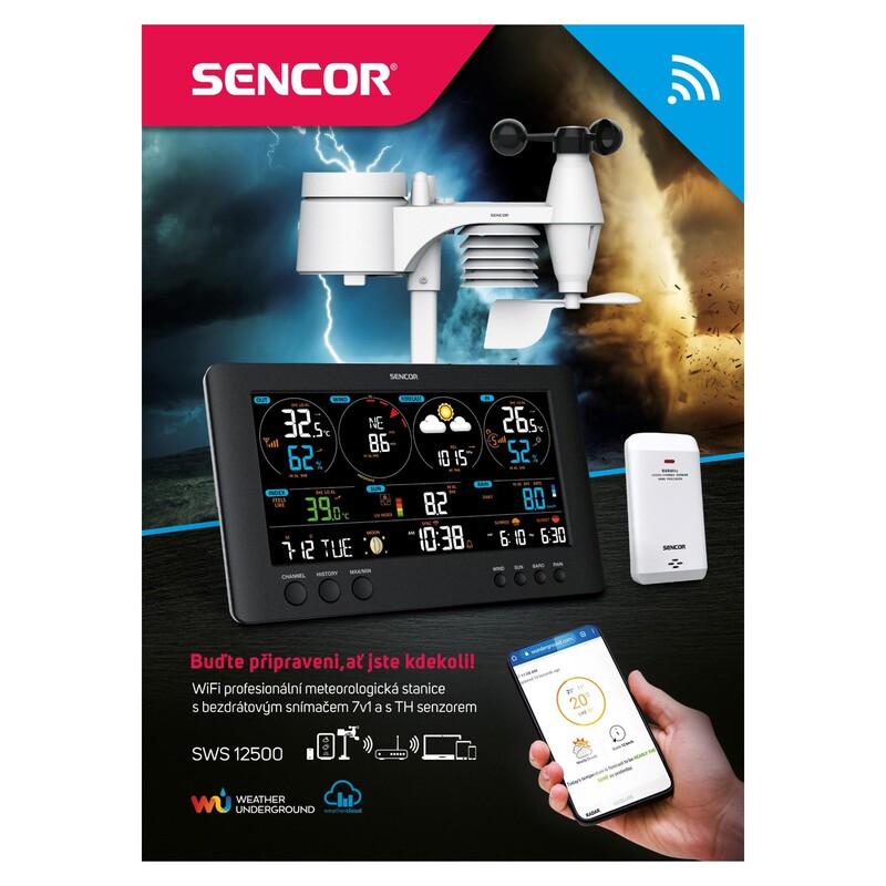 Sencor SWS 12500 WiFi WiFi Professional Weather Station