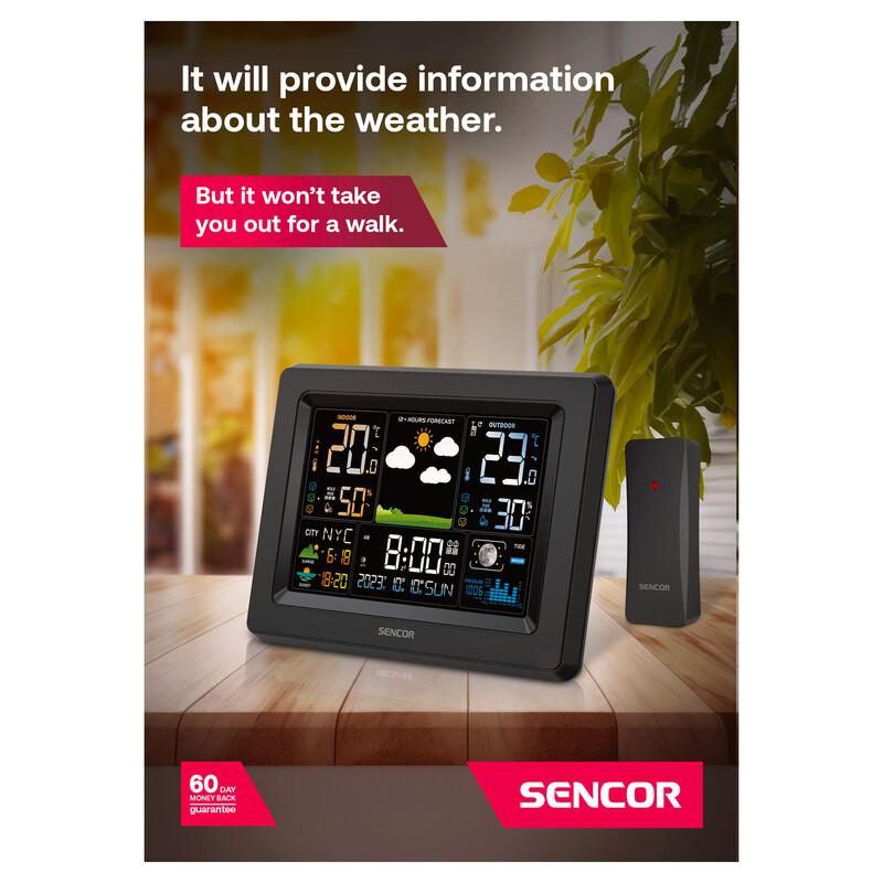 Sencor SWS 4500 Weather Station With Wireless Sensor