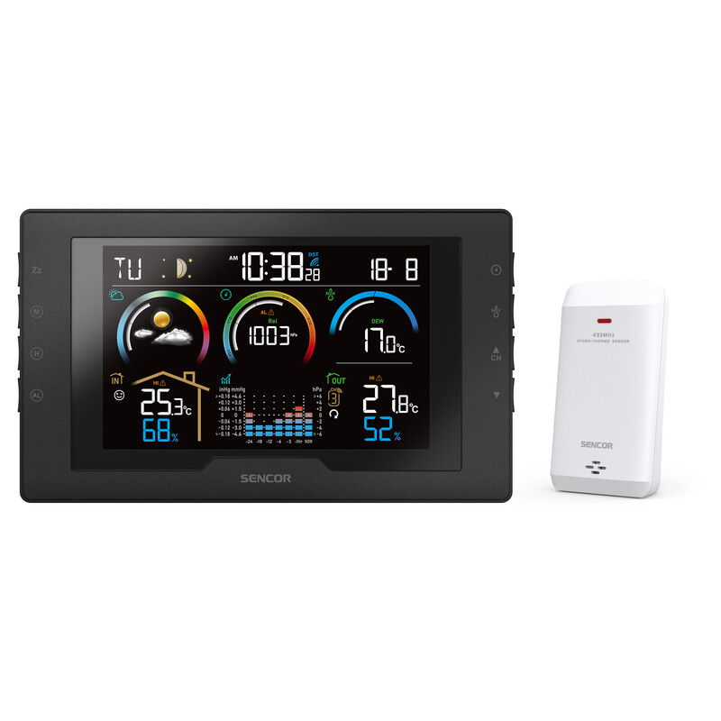 Sencor SWS 8000 Weather Station With Wireless Sensor