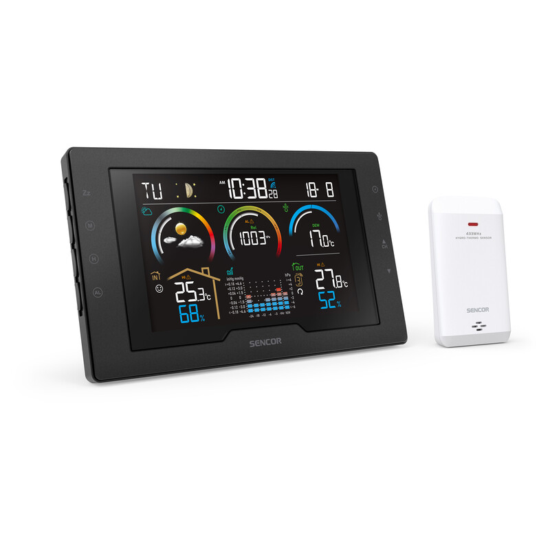 Sencor SWS 8000 Weather Station With Wireless Sensor