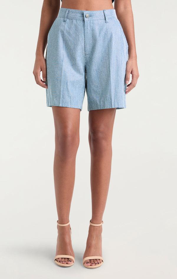 Sept Cinq Chambray Heatset Patricia Jean Short Pants