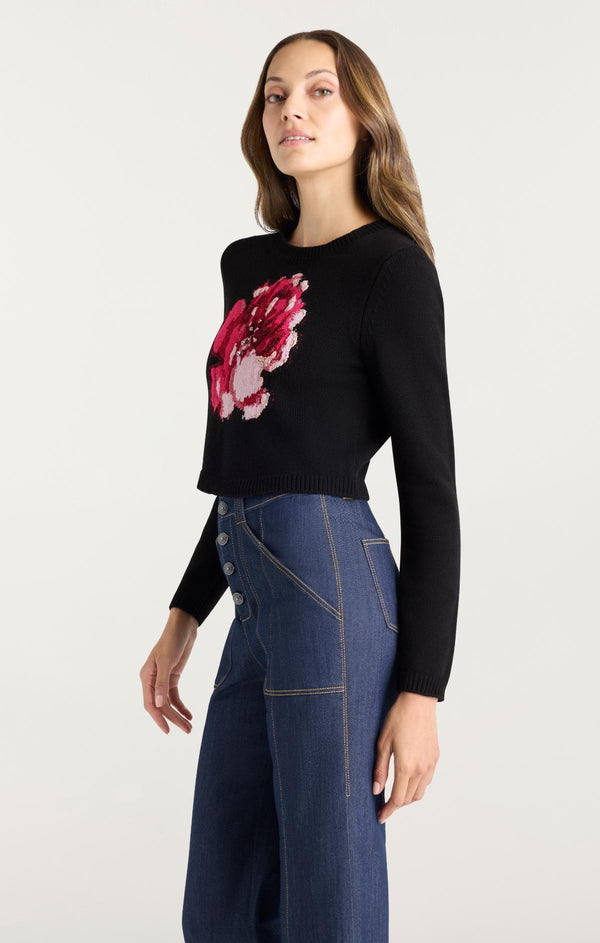Sept Cinq Heritage Rose Issa Pullover Sweater Knits