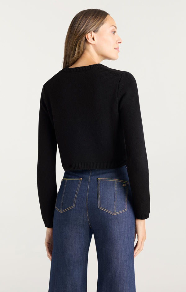 Sept Cinq Heritage Rose Issa Pullover Sweater Knits