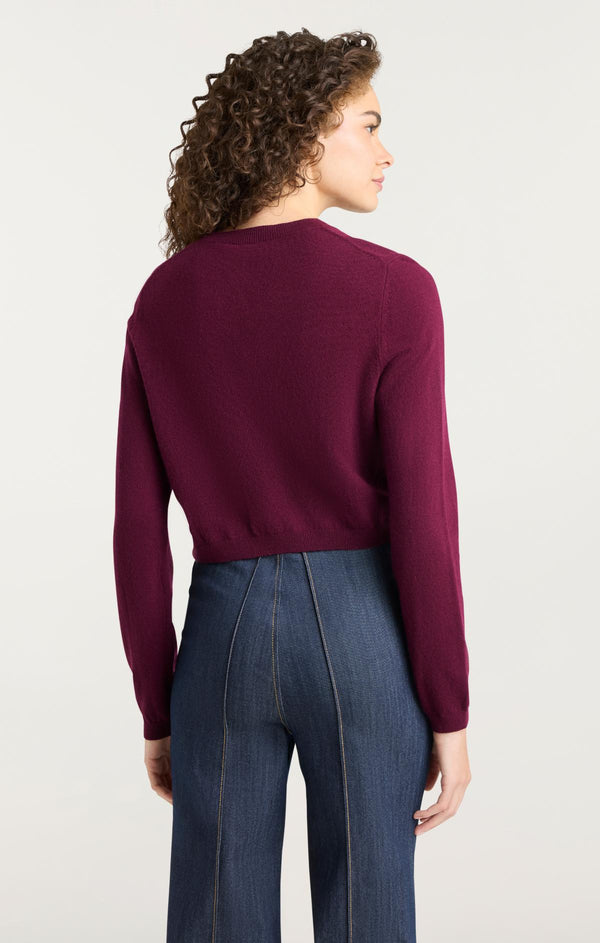 Sept Cinq Multi Tulip Isolde Cardigan Sweater Knits