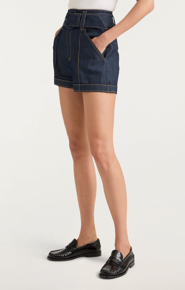 Sept Cinq Aldi Jean Short Shorts
