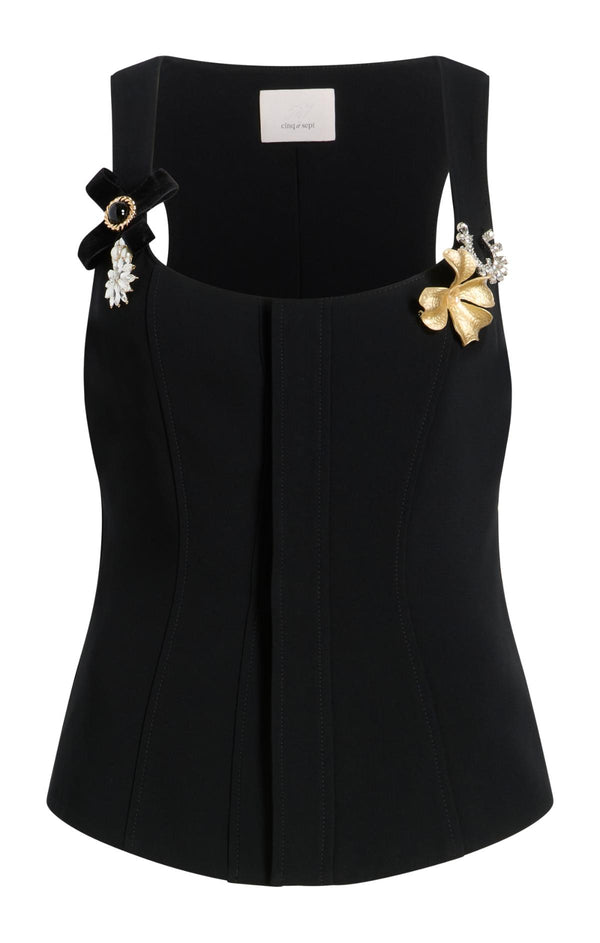 sept cinq Aliana Vest Vest