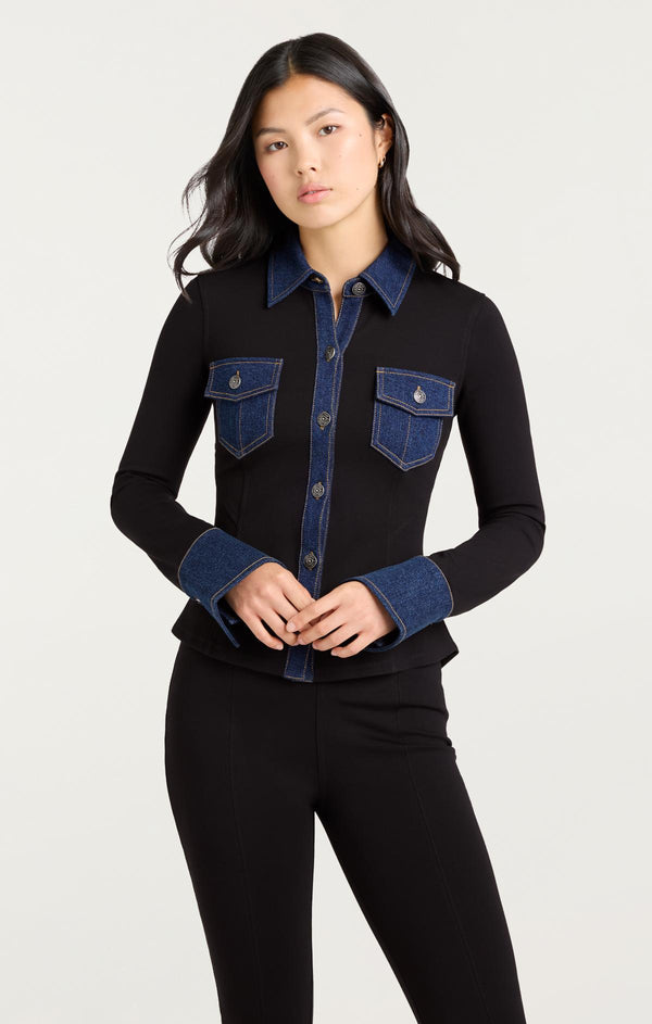 Sept Cinq Aliza Top Woven Tops