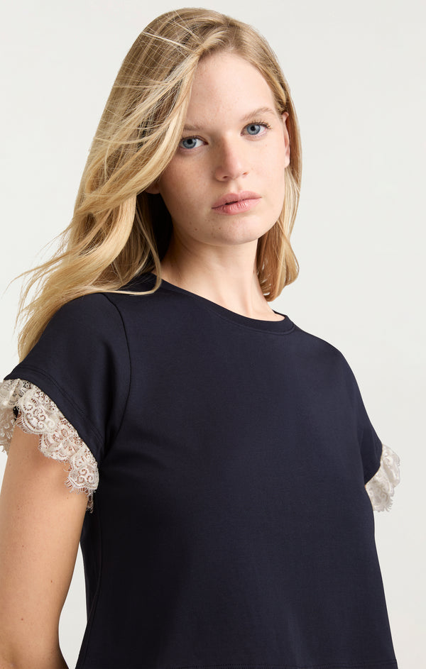 Sept Cinq Ami Tee Knit Top