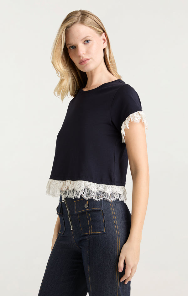 Sept Cinq Ami Tee Knit Top