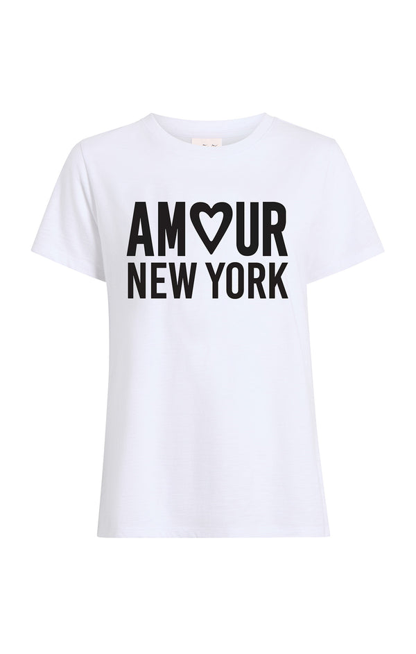 sept cinq Amour Heart Tee Knit Top