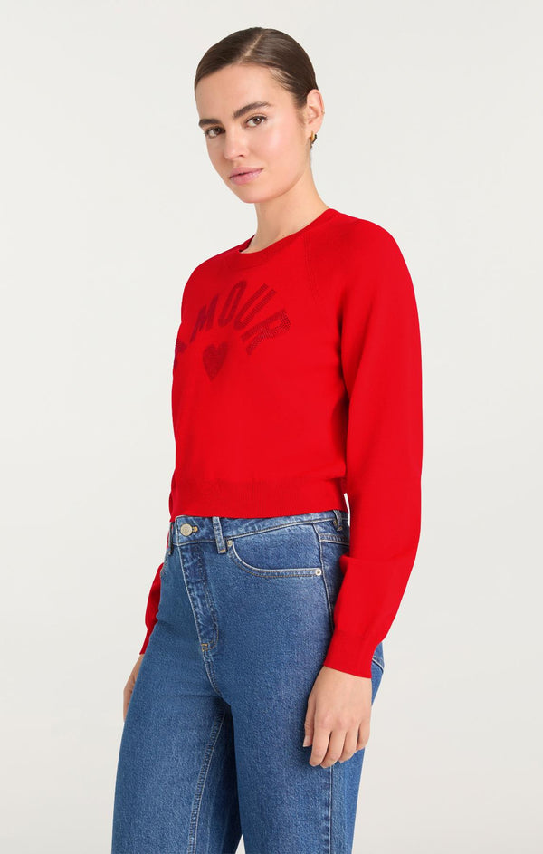 Sept Cinq Amour Heatset Pullover Sweater Knits