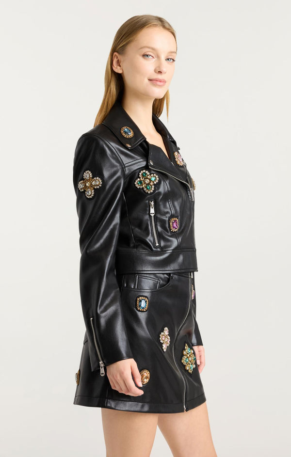 Sept Cinq Baroque Patches Genevieve Jacket