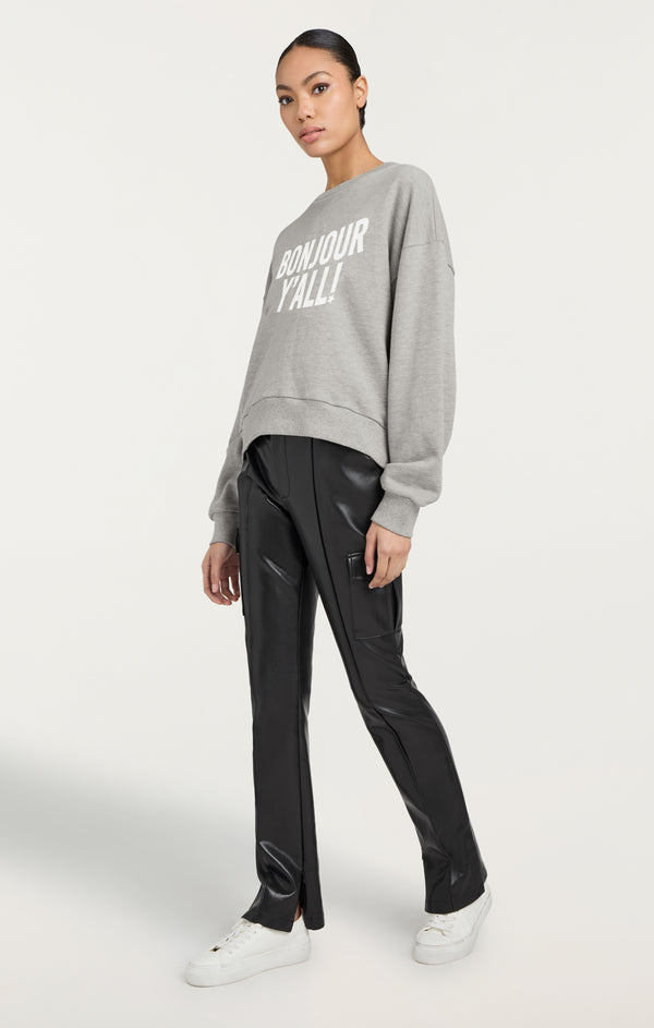 Sept Cinq Bonjour Y'all Brandy Pullover Pullovers