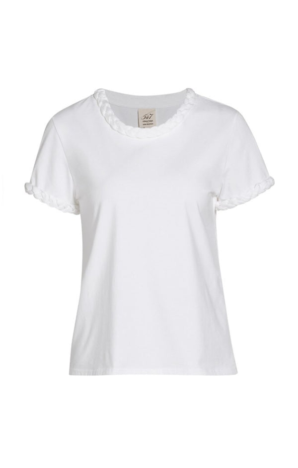 sept cinq Braided Tee Tees