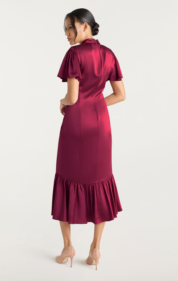 Sept Cinq Brooch Peeta Dress Dress