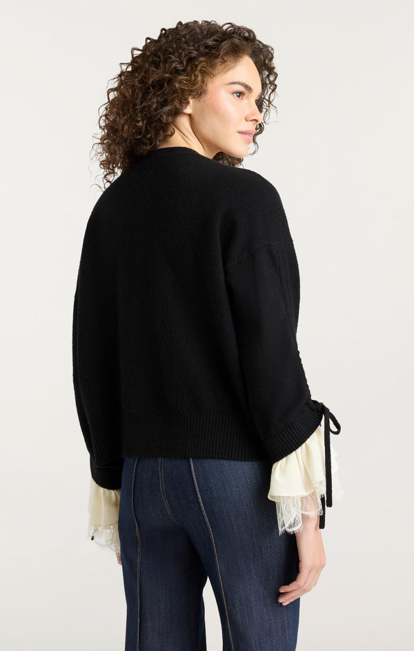 Sept Cinq Brooches Atlas Cardigan Sweater Knits