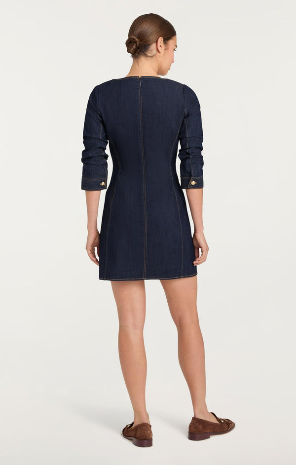Sept Cinq Caidin Jean Dress Dress
