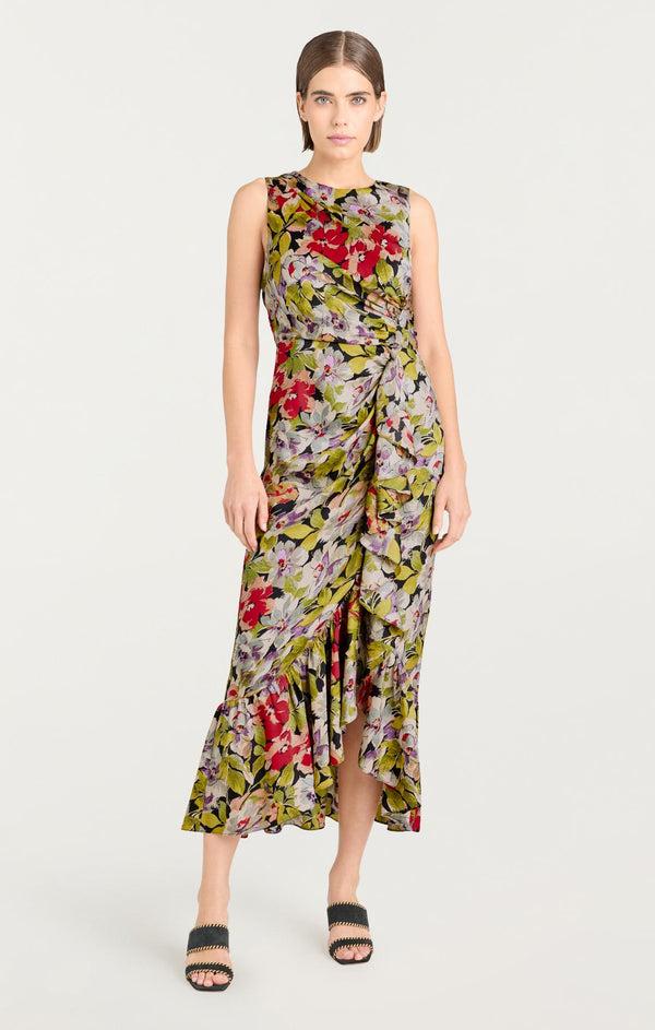 Sept Cinq Canyon Bloom Elvira Dress Dress