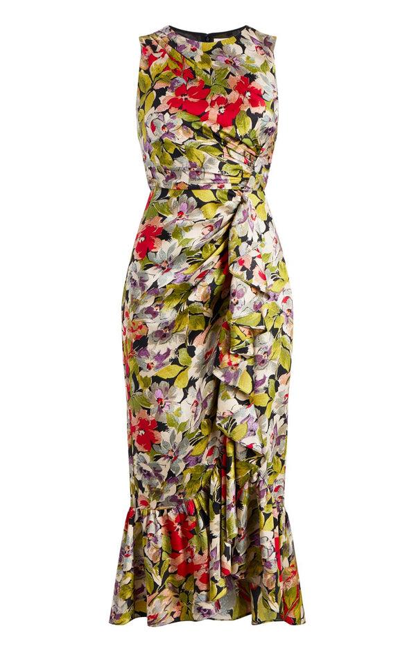 sept cinq Canyon Bloom Elvira Dress Dress