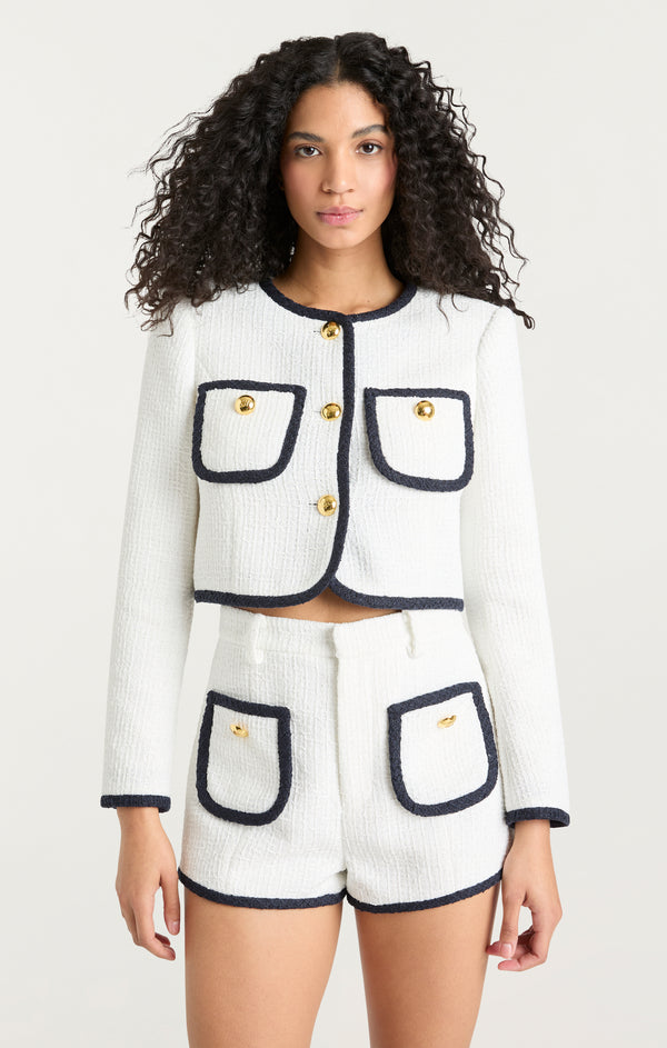 Sept Cinq Contrast Auden Jacket Jacket