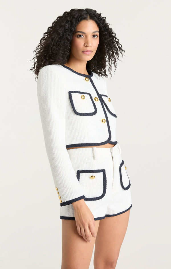 Sept Cinq Contrast Auden Jacket Jacket