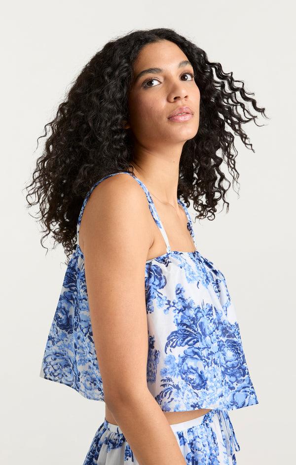 Sept Cinq Costal Bouquet Kandra Top Woven Tops