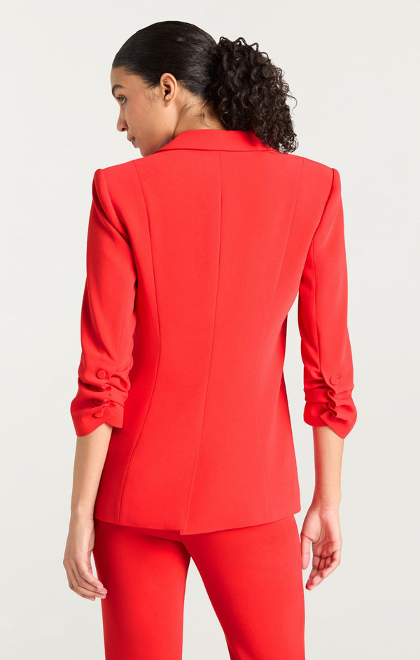 Sept Cinq Crepe Khloe Blazer Jacket