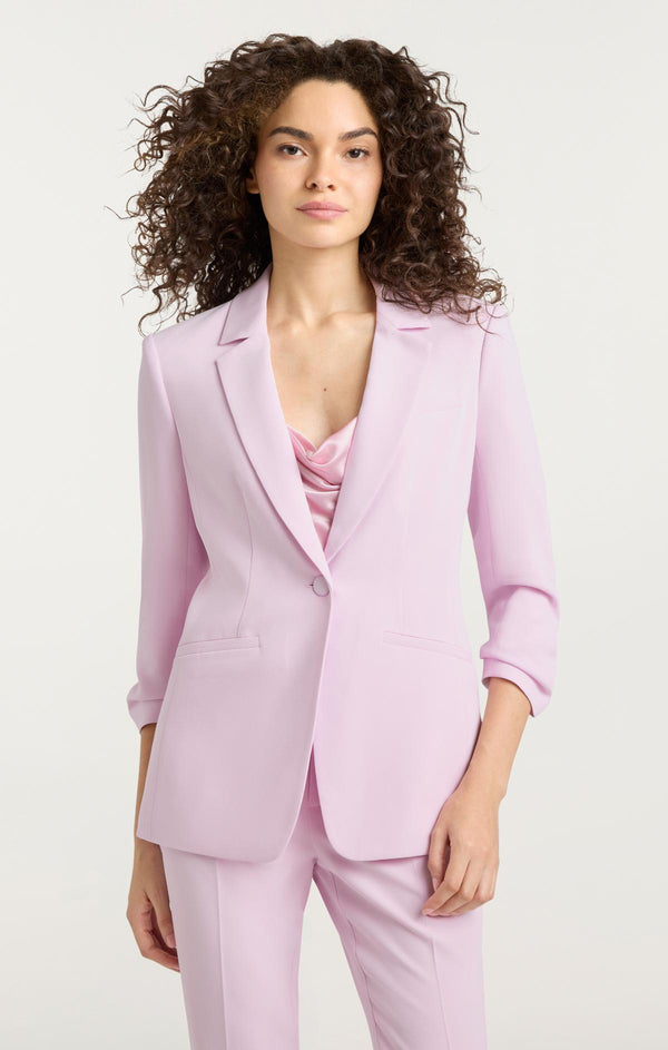 Sept Cinq Crepe Khloe Blazer Jacket