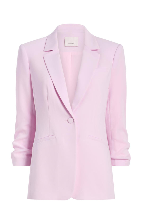 sept cinq Crepe Khloe Blazer Jacket