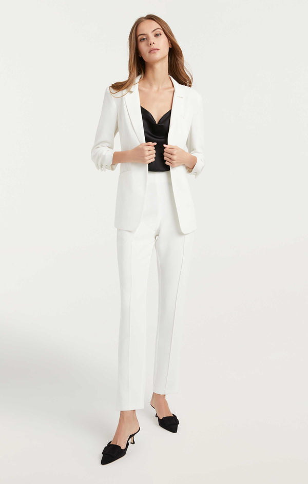 Sept Cinq Crepe Khloe Blazer Jackets