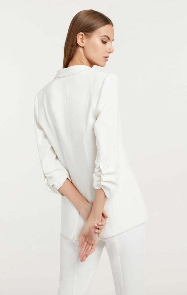 Sept Cinq Crepe Khloe Blazer Jackets