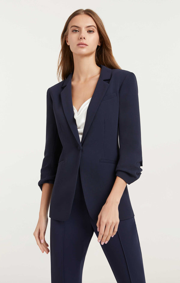 Sept Cinq Crepe Khloe Blazer Jackets