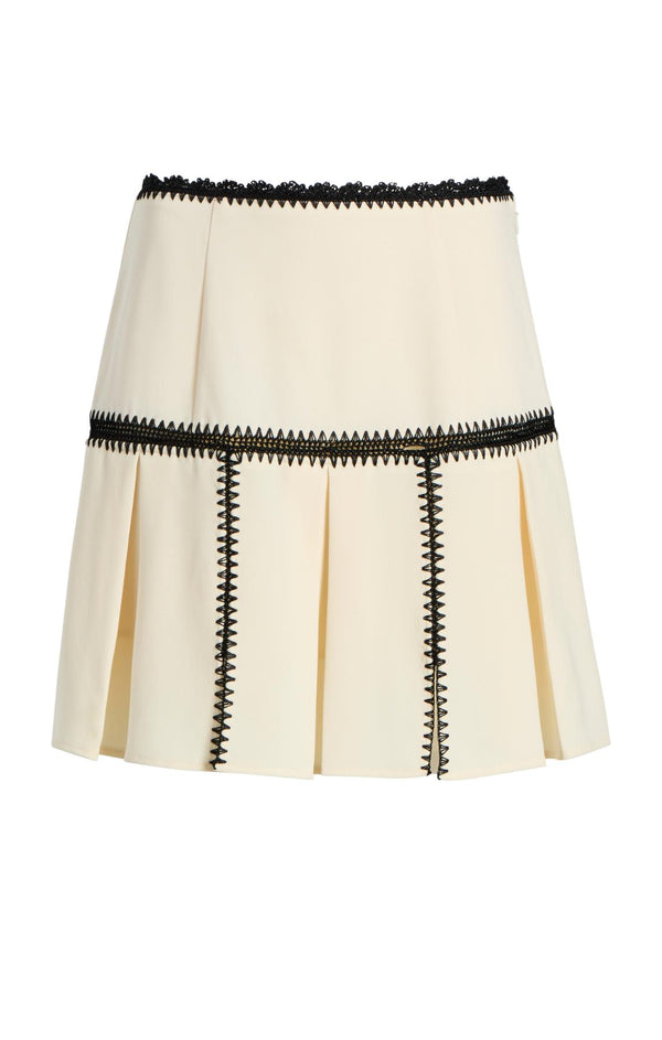 sept cinq Crochet Sinclaire Skirt Skirt