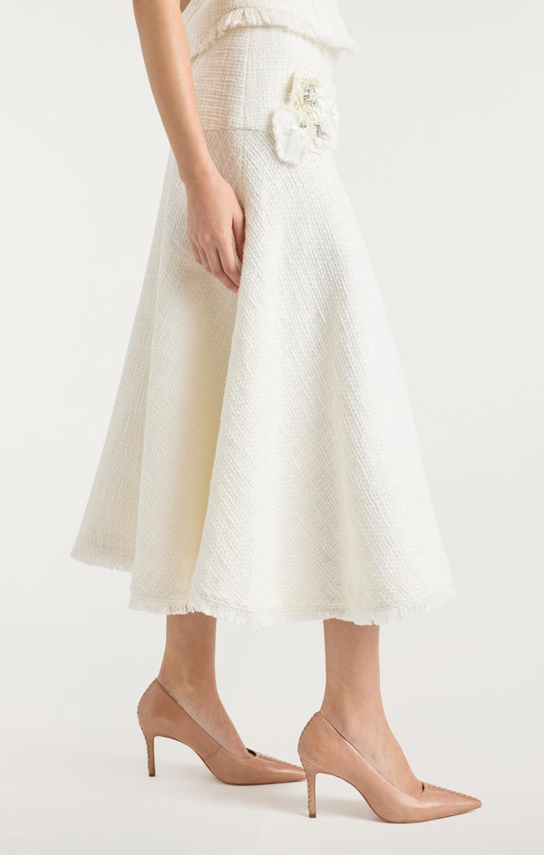 Sept Cinq Crunchy Flower Henriette Skirt Skirt