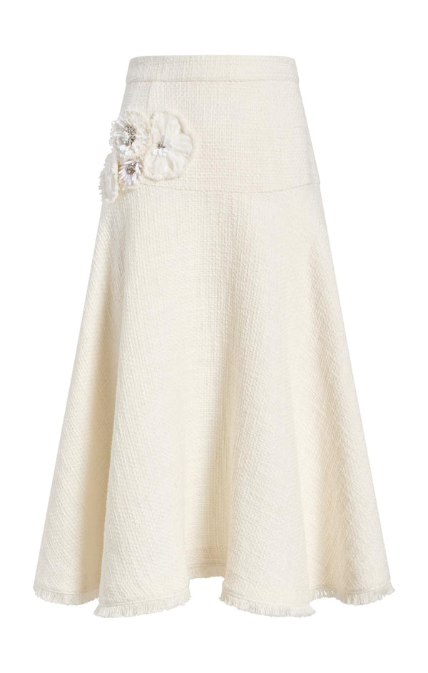 sept cinq Crunchy Flower Henriette Skirt Skirt