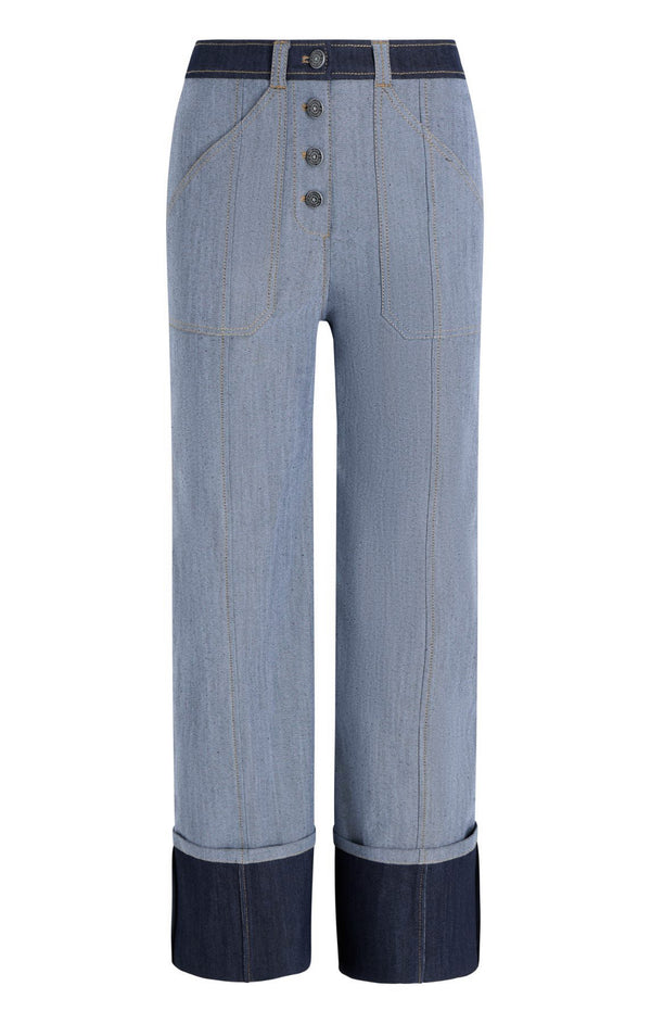 sept cinq Cuffed Benji Jeans Pants