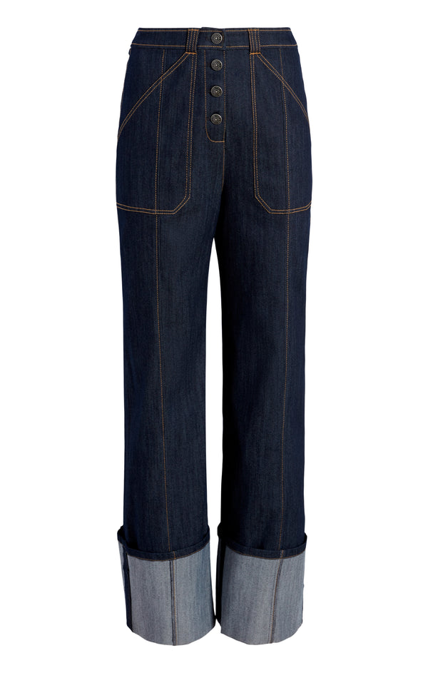 sept cinq Cuffed Benji Jeans Pants
