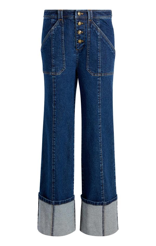 sept cinq Cuffed Benji Jeans Pants