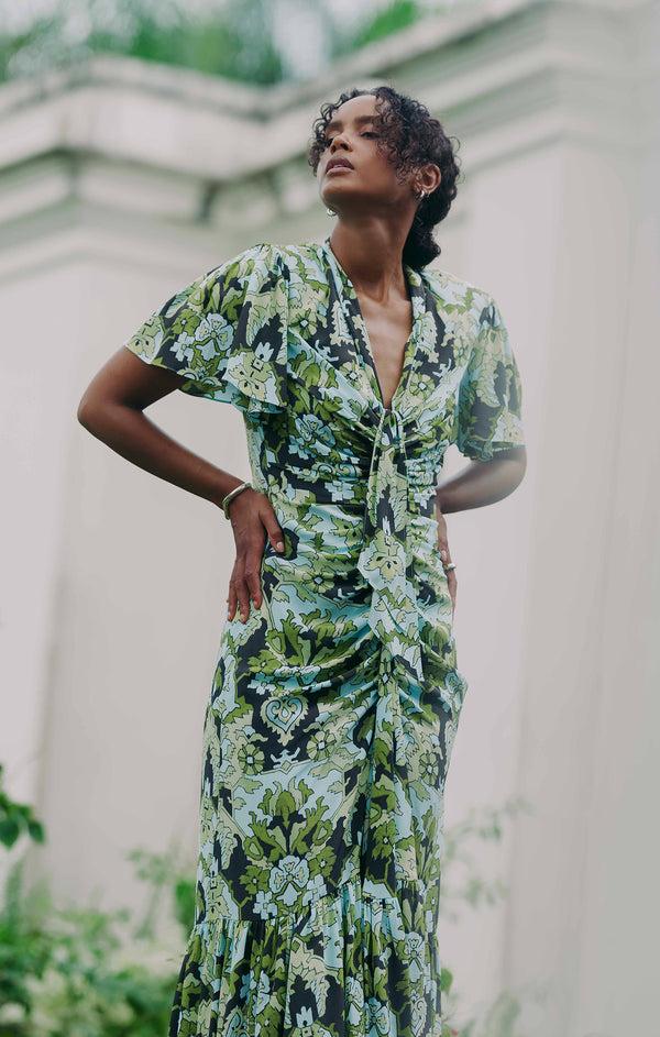 Sept Cinq Damask Peeta Dress Dress